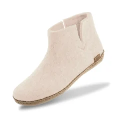 Boot with leather sole - Off white