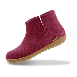 Boot with natural rubber sole - honey - Cranberry