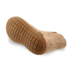 Boot with natural rubber sole - honey - Sand