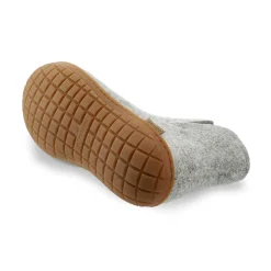 Boot with natural rubber sole - honey - Grey