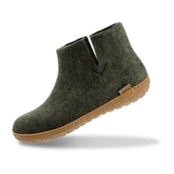 Boot with natural rubber sole - honey - Forest