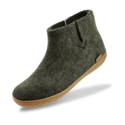 Boot with natural rubber sole - honey - Forest