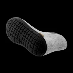Boot with natural rubber sole - black - Grey