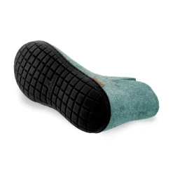 Boot with natural rubber sole - black - North Sea