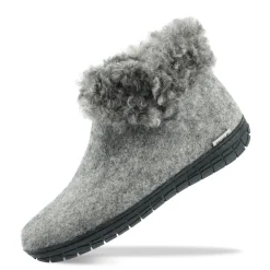 Boot with wool shaft - Limited edition - Grey