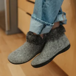 Boot with wool shaft - Limited edition - Grey