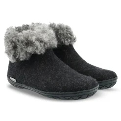 Boot with wool shaft - Limited edition - Charcoal