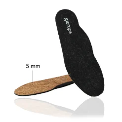Innersole 5mm, Arch Relax - Charcoal