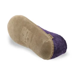 Shoe with leather sole - Purple