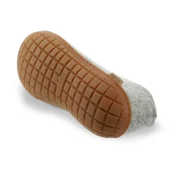 Shoe with natural rubber sole - honey - Grey