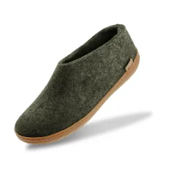 Shoe with natural rubber sole - honey - Forest