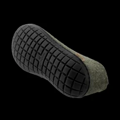 Shoe with natural rubber sole - black - Forest
