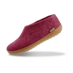 Shoe with natural rubber sole - honey - Cranberry