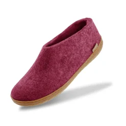 Shoe with natural rubber sole - honey - Cranberry