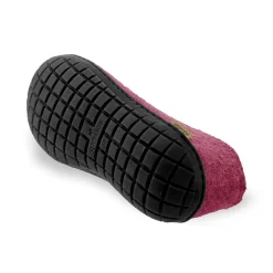 Shoe with natural rubber sole - black - Cranberry