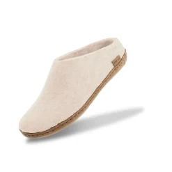 Slip-on with leather sole - Off white