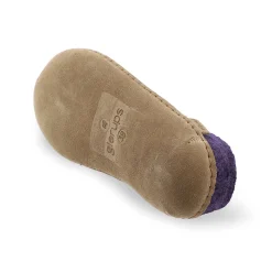 Slip-on with leather sole - Purple