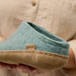Slip-on with leather sole - North Sea