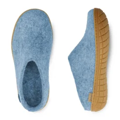 Slip-on with natural rubber sole - honey - Sky