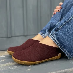 Slip-on with natural rubber sole - honey - Beet
