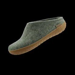 Slip-on with natural rubber sole - honey - Moss
