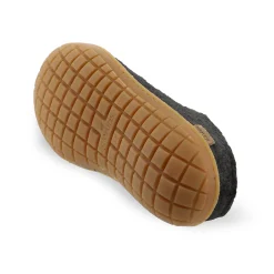 Slip-on with natural rubber sole - honey - Charcoal