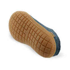 Slip-on with natural rubber sole - honey - Denim