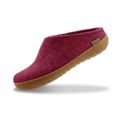 Slip-on with natural rubber sole - honey - Cranberry