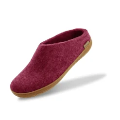 Slip-on with natural rubber sole - honey - Cranberry