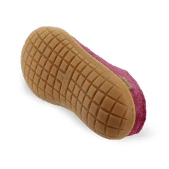 Slip-on with natural rubber sole - honey - Cranberry