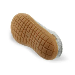 Slip-on with natural rubber sole - honey - Grey