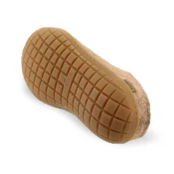 Slip-on with natural rubber sole - honey - Sand