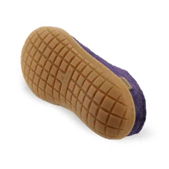 Slip-on with natural rubber sole - honey - Purple